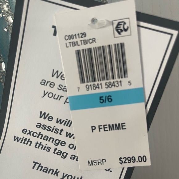 Bring the magic and beauty to prom in this b darling long fitted prom dress. - Picture 8 of 8